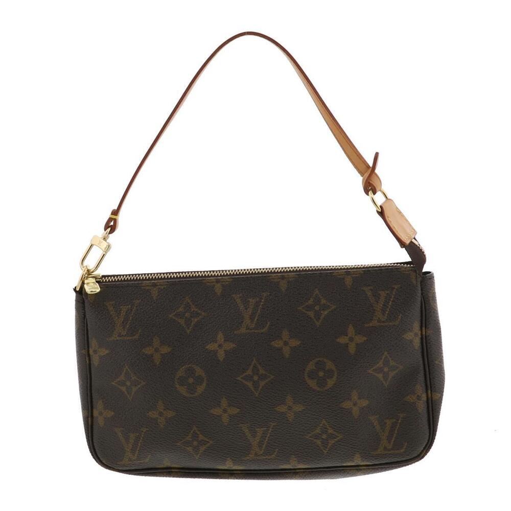 LOUIS VUITTON Pochette Accessoires Bag Shoulder Clutch Monogram